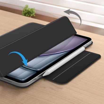 TECH-PROTECT SMARTCASE MAGNETIC IPAD AIR 13” 1 / 2 / 2024-2025 BLACK