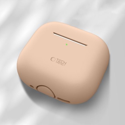 TECH-PROTECT SILICONE APPLE AIRPODS 4 CAFE LATTE