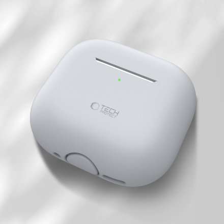 TECH-PROTECT SILICONE APPLE AIRPODS 4 CRAYON GREY