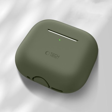 TECH-PROTECT SILICONE APPLE AIRPODS 4 OLIVE GREEN