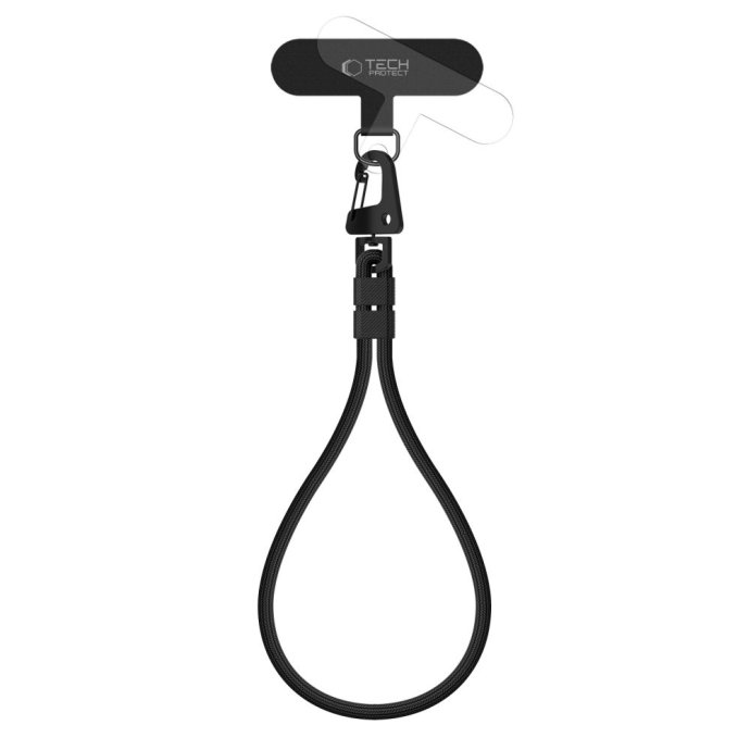 TECH-PROTECT C8S ROPE WRIST STRAP BLACK