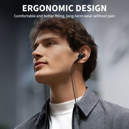 TECH-PROTECT ULTRABOOST TYPE-C EARPHONE CORE BLACK