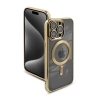 Etui MAGSHINE MAGSAFE für Apple iPhone 16E gold