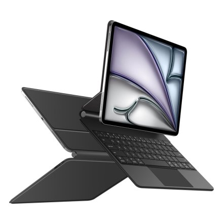 TECH-PROTECT SMARTCASE MAGNETIC + KEYBOARD IPAD PRO 12.9” 4 / 5 / 6 / 2020-2022 / AIR 13” 1 / 2 / 2024-2025 BLACK