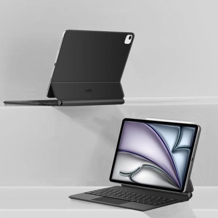 TECH-PROTECT SMARTCASE MAGNETIC + KEYBOARD IPAD PRO 12.9” 4 / 5 / 6 / 2020-2022 / AIR 13” 1 / 2 / 2024-2025 BLACK
