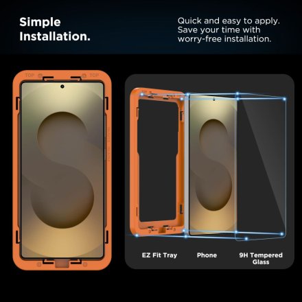 SZKŁO HARTOWANE TECH-PROTECT QUICK SET+ 2-PACK GALAXY S25 ULTRA CLEAR