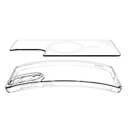 SPIGEN ULTRA HYBRID MAG MAGSAFE GALAXY S25 EDGE CLEAR/WHITE