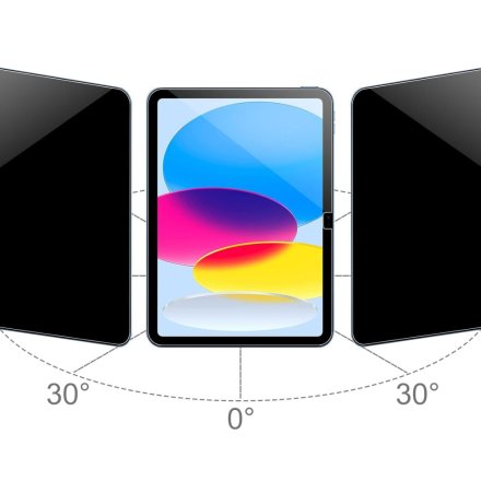 SZKŁO PRYWATYZUJĄCE TECH-PROTECT GLASS SPY+ IPAD 10.9” 10 / 2022 / 11” 11 / 2025 PRIVACY