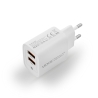 Travel charger VIDVIE PLE272 2.4A 2xUSB white