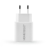 Travel charger VIDVIE PLE273 3A 20W 1xUSB+1xType-C white
