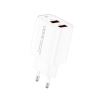 Ładowarka sieciowa VIDVIE PLE272 2xUSB 2.4A biały