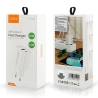 Travel charger VIDVIE PLE273 3A 20W 1xUSB+1xType-C white