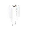 Travel charger VIDVIE PLE272 2.4A 2xUSB white