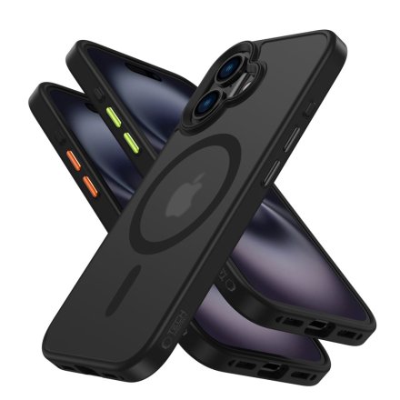 TECH-PROTECT MAGMAT XT 3-SET MAGSAFE IPHONE 16 MATTE BLACK