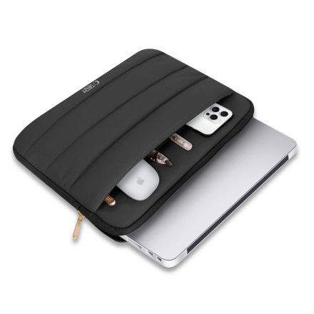 TECH-PROTECT FLUFFY LAPTOP 13-14 BLACK