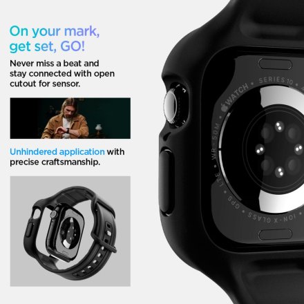 SPIGEN VAULT PRO APPLE WATCH 10 (46 MM) MATTE BLACK