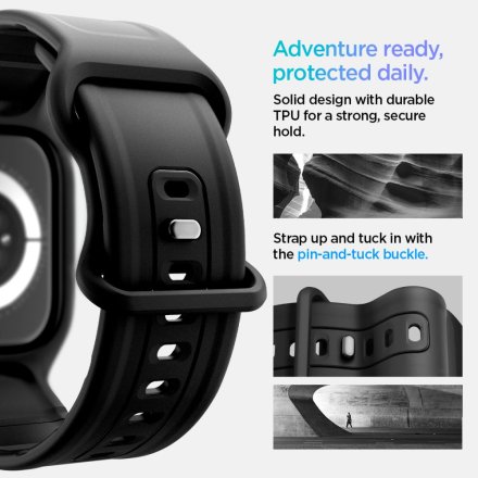 SPIGEN VAULT PRO APPLE WATCH 10 (46 MM) MATTE BLACK