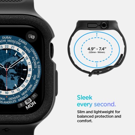 SPIGEN VAULT PRO APPLE WATCH 10 (42 MM) MATTE BLACK