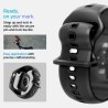 SPIGEN LIQUID AIR PRO APPLE WATCH 10 / 11 (46 MM) MATTE BLACK