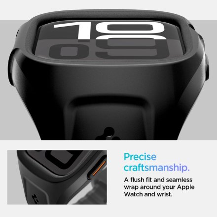 SPIGEN LIQUID AIR PRO APPLE WATCH 10 (46 MM) MATTE BLACK