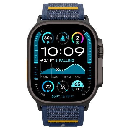 SPIGEN ATHLEX AIR APPLE WATCH 6 / 7 / 8 / 9 / 10 / SE / ULTRA 1 / 2 (44 / 45 / 46 / 49 MM) ACTIVE NAVY