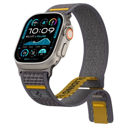 SPIGEN ATHLEX AIR APPLE WATCH 6 / 7 / 8 / 9 / 10 / SE / ULTRA 1 / 2 (44 / 45 / 46 / 49 MM) ACTIVE GRAY