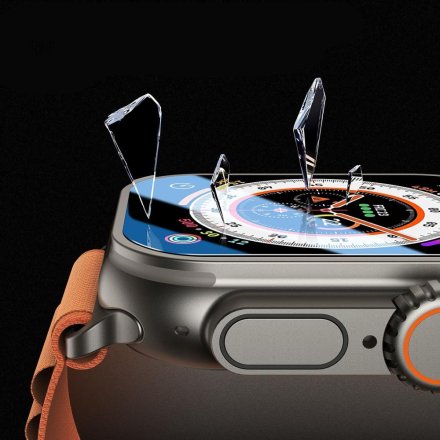 SZKŁO HARTOWANE TECH-PROTECT GLASS FIT+ 2-PACK HUAWEI WATCH FIT 4 PRO CLEAR