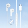 Wired earphones VIDVIE HS665 Type-C white