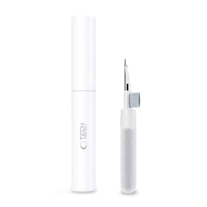 TECH-PROTECT CS02 CLEANER SET 3IN1 FOR EARPHONE WHITE