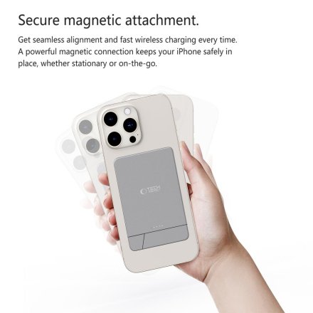 TECH-PROTECT PB14 LIFEMAG MAGSAFE POWER BANK 5000MAH SPACE GRAY