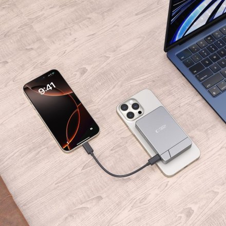 TECH-PROTECT PB14 LIFEMAG MAGSAFE POWER BANK 5000MAH SPACE GRAY