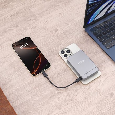 TECH-PROTECT PB15 LIFEMAG MAGSAFE POWER BANK 10000MAH SPACE GRAY