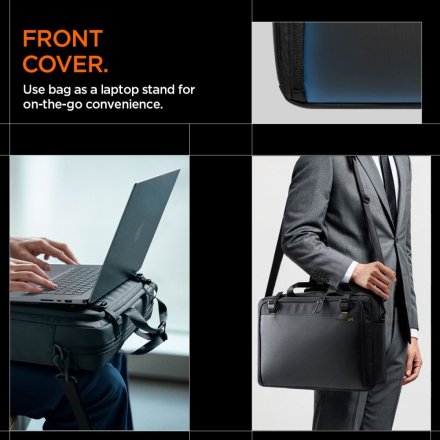 SPIGEN KD300 KLASDEN LAPTOP BAG BLACK