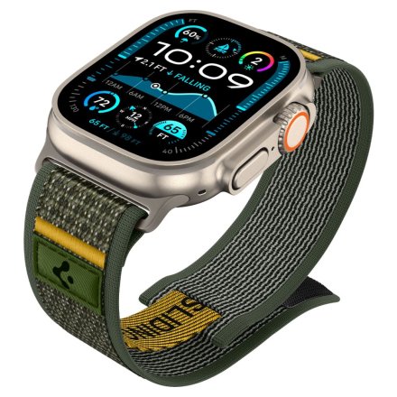SPIGEN ATHLEX AIR APPLE WATCH 6 / 7 / 8 / 9 / 10 / SE / ULTRA 1 / 2 (44 / 45 / 46 / 49 MM) ACTIVE GREEN