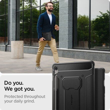 SPIGEN RUGGED ARMOR ”PRO” GALAXY TAB S10 FE+ PLUS 13.1 X620 / X626B BLACK