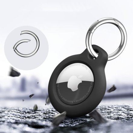 TECH-PROTECT ROUGH 4-PACK APPLE AIRTAG BLACK