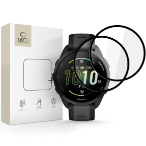 SZKŁO HYBRYDOWE TECH-PROTECT GLASS FLEX+ 2-PACK GARMIN FORERUNNER 165 / 165 MUSIC BLACK