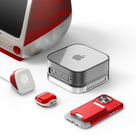 SPIGEN CLASSIC C1 APPLE WATCH CHARGER STAND RUBY