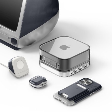 SPIGEN CLASSIC C1 APPLE WATCH CHARGER STAND GRAPHITE