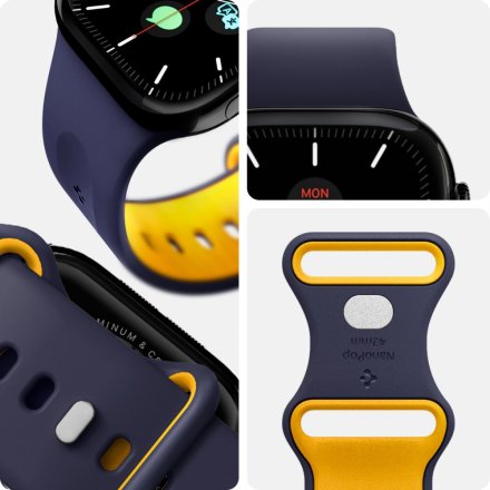 SPIGEN NANO POP APPLE WATCH 6 / 7 / 8 / 9 / 10 / SE (40 / 41 / 42 MM) BLUEBERRY NAVY