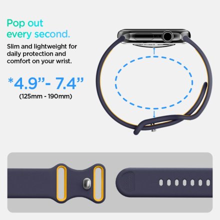 SPIGEN NANO POP APPLE WATCH 6 / 7 / 8 / 9 / 10 / SE (40 / 41 / 42 MM) BLUEBERRY NAVY