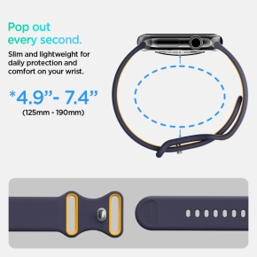 SPIGEN NANO POP APPLE WATCH 6 / 7 / 8 / 9 / 10 / SE (40 / 41 / 42 MM) BLUEBERRY NAVY