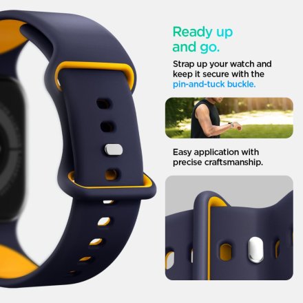 SPIGEN NANO POP APPLE WATCH 6 / 7 / 8 / 9 / 10 / SE (40 / 41 / 42 MM) BLUEBERRY NAVY