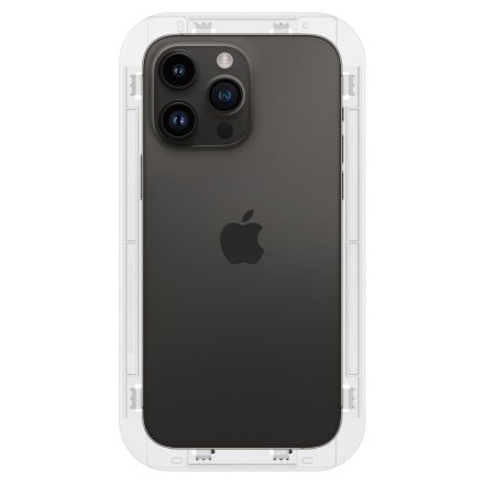 SZKŁO HARTOWANE SPIGEN GLAS.TR ”EZ FIT” 2-PACK IPHONE 14 PRO CLEAR