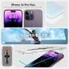 SZKŁO HARTOWANE SPIGEN GLAS.TR ”EZ FIT” 2-PACK IPHONE 14 PRO CLEAR