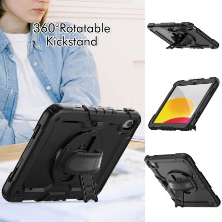 TECH-PROTECT SOLID360 IPAD 10.9” 10 / 2022 / 11” 11 / 2025 BLACK