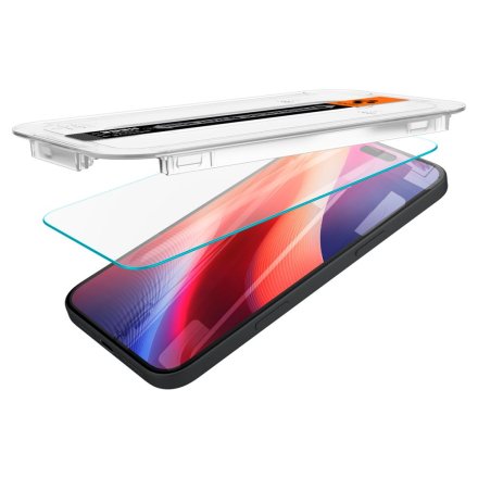 SZKŁO HARTOWANE SPIGEN GLAS.TR ”EZ FIT” 2-PACK IPHONE 15 / 16 CLEAR