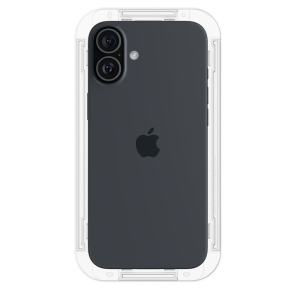 SZKŁO HARTOWANE SPIGEN GLAS.TR ”EZ FIT” 2-PACK IPHONE 15 / 16 CLEAR