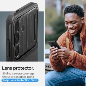 SPIGEN OPTIK ARMOR GALAXY S24 BLACK