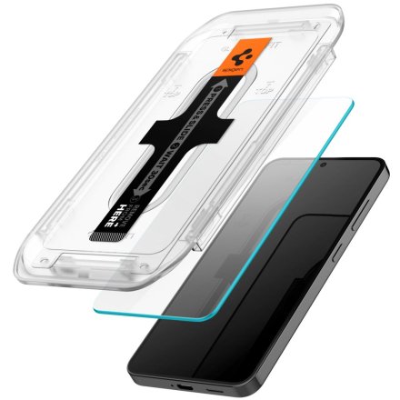 SZKŁO HARTOWANE SPIGEN GLAS.TR ”EZ FIT” 2-PACK GALAXY S24 / S25 CLEAR